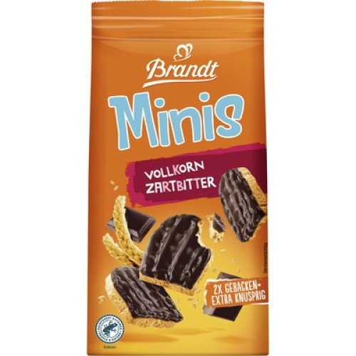 Minis Vollkorn Zartbitter Zwieback 95g Minis Vollkorn Zartbitter Zwieback 95g
