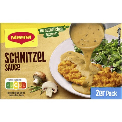 Maggi Delikatess Schnitzelsosse ergibt 2x250ml Maggi Delikatess Schnitzelsosse ergibt 2x250ml