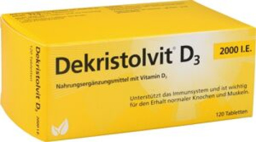 Dekristolvit D3 2000 I.E. Dekristolvit D3 2000 I.E.