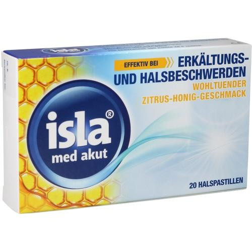 isla med akut Zitrus-Honig Pastillen isla med akut Zitrus-Honig Pastillen