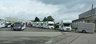 Rüdiger Fossel beteiligte sich an einem Weltrekord-Versuch für einen Wohnwagen-Konvoi