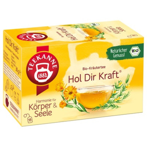 Bio Kräutertee Hol Dir Kraft Teekanne 18x2g Bio Kräutertee Hol Dir Kraft Teekanne 18x2g