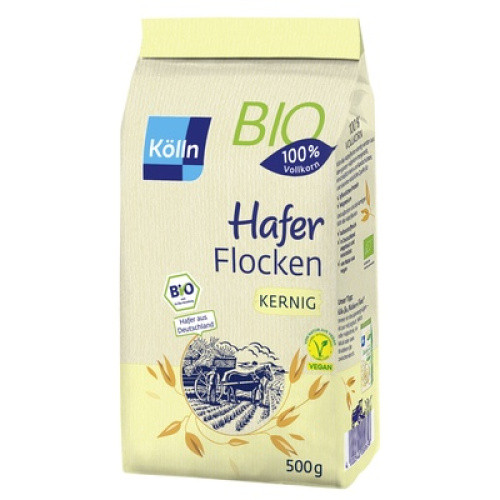 Bio Haferflocken Kernig 500g Bio Haferflocken Kernig 500g
