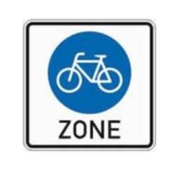 Fahrradzone
