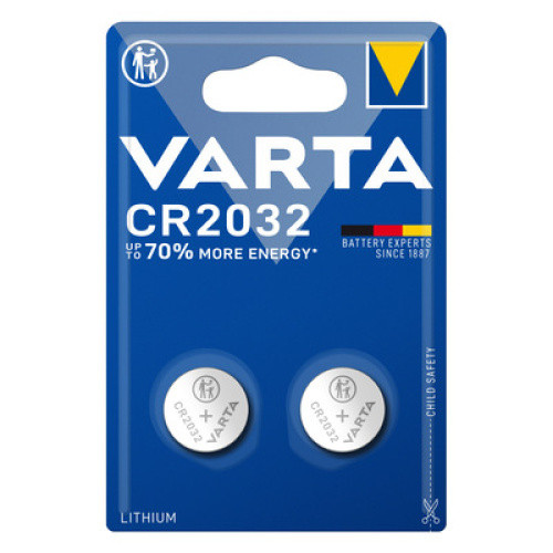 Varta Knopfzelle Cr2032 2St Varta Knopfzelle Cr2032 2St