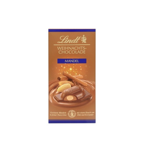 Weihnachts-Chocolade ´Mandel´ 100g Weihnachts-Chocolade ´Mandel´ 100g