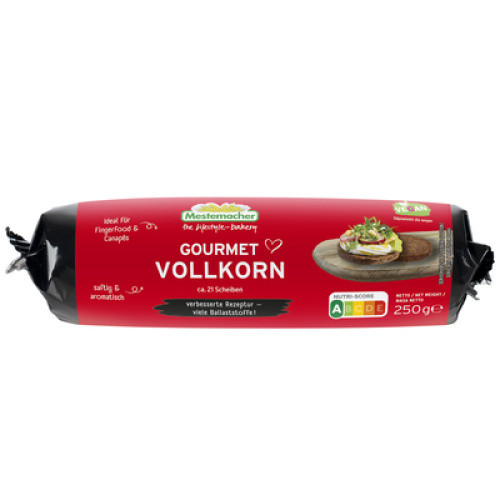 Gourmet Vollkorn Classic / Rolle 250g (ca.28Schb.) Gourmet Vollkorn Classic / Rolle 250g (ca.28Schb.)