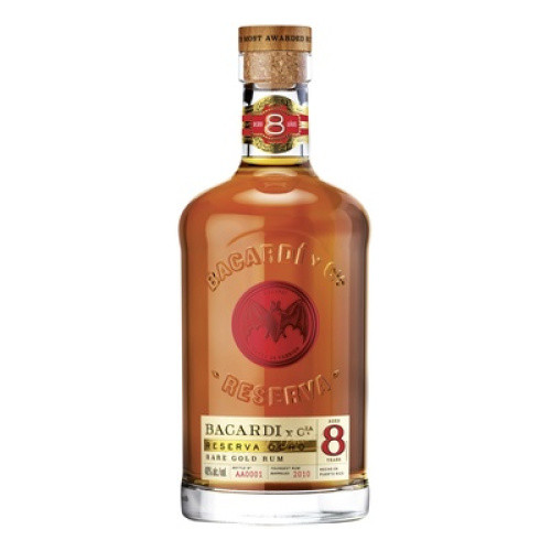 Bacardi Ron 8 Anos 40% 0,7L Bacardi Ron 8 Anos 40% 0,7L
