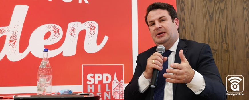  Bundesarbeitsminister sprach in Hilden mit Gewerkschaften und Sozialverbänden