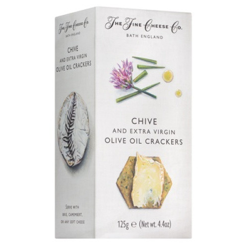 Cracker mit Schnittlauch und Olivenöl 125g Cracker mit Schnittlauch und Olivenöl 125g