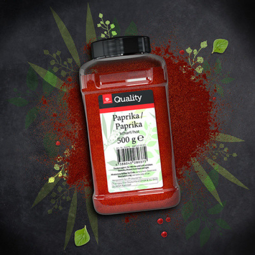 Paprika scharf 500g Paprika scharf 500g