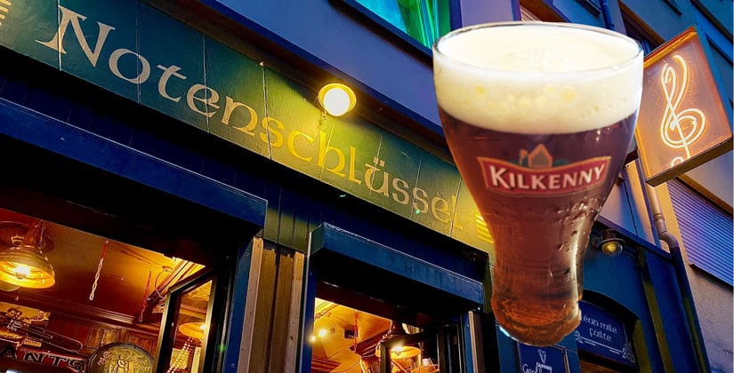Und was hat die Brauerei Guinness damit zu tun? Antworten bietet der Irish Pub Notenschlüssel in Leverkusen 