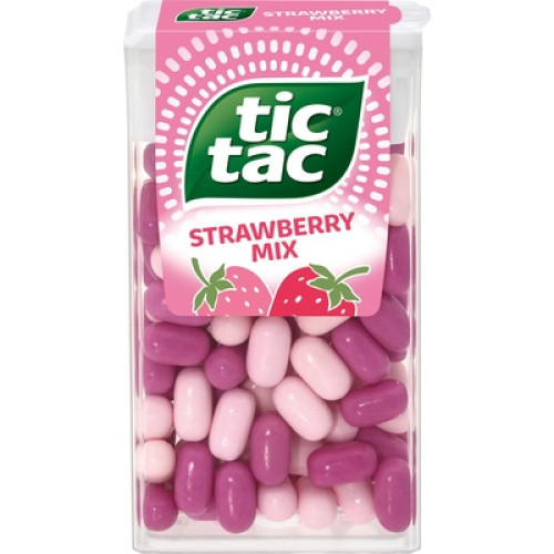 TIC TAC Strawberry Mix 54g TIC TAC Strawberry Mix 54g