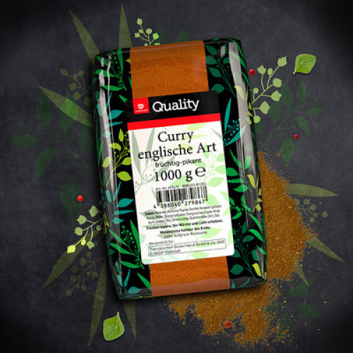 Curry englische Art ´fruchtig-pikant´ 1000g Curry englische Art ´fruchtig-pikant´ 1000g