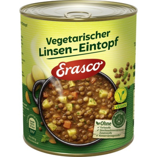 Linseneintopf vegetarisch 800g Linseneintopf vegetarisch 800g