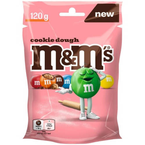M&M´s Cookie Dough 120g M&M´s Cookie Dough 120g