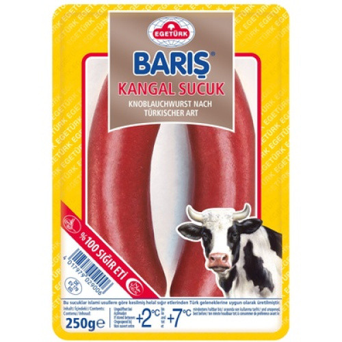 Knoblauchwurst Kangal Sucuk frisch 250g Knoblauchwurst Kangal Sucuk frisch 250g