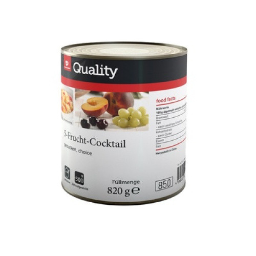 Fruchtcocktail 850ML Fruchtcocktail 850ML