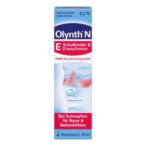 Olynth 0.1% N Schnupfen Dosierspray o.Kons. Olynth 0.1% N Schnupfen Dosierspray o.Kons.