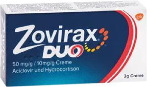 ZOVIRAX Duo 50 mg/g / 10 mg/g Creme ZOVIRAX Duo 50 mg/g / 10 mg/g Creme