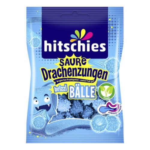 Saure Drachenzungen brizzle Bälle 100g Saure Drachenzungen brizzle Bälle 100g