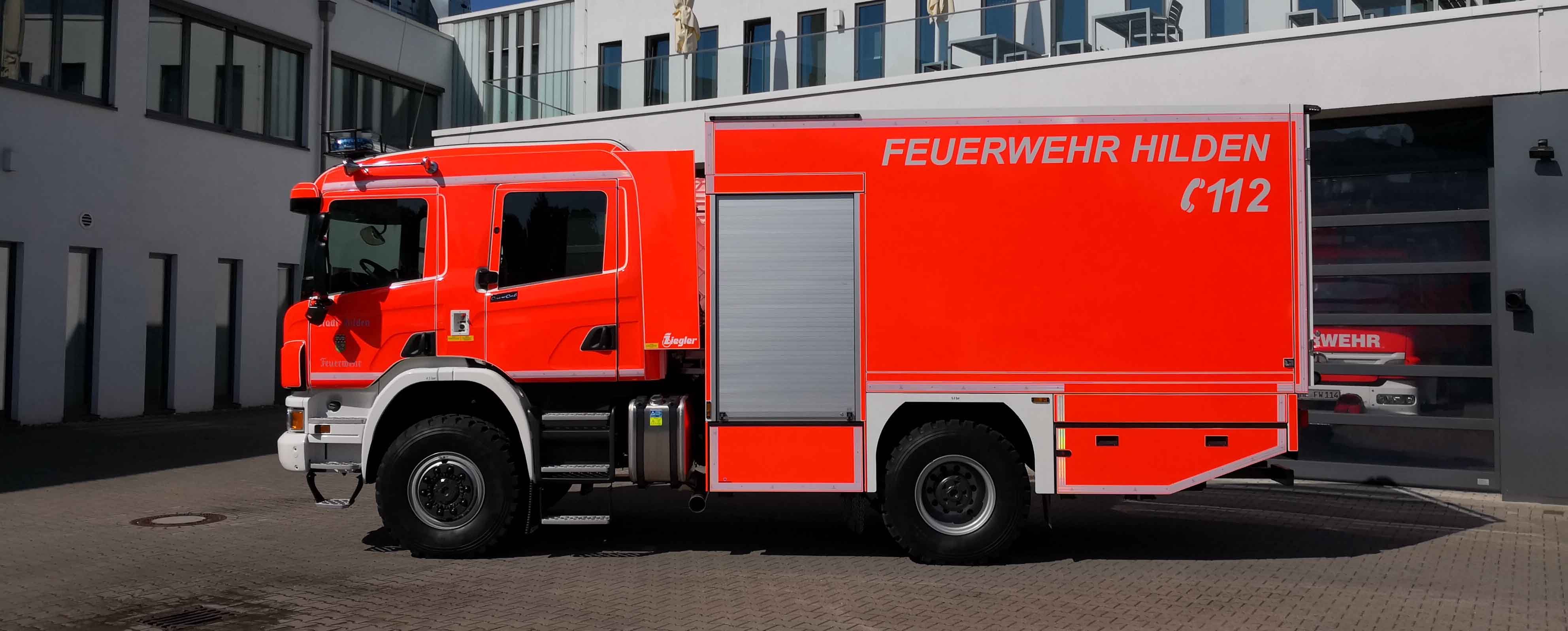 GW-L 2 bei Unwetter im Einsatz