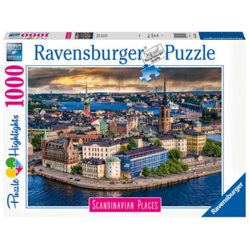 Ravensburger ´Scandinavian Places, Stockholm´ (1000 Teile), zeigt die raue Schönheit Nordeuropas. Pu Ravensburger ´Scandinavian Places, Stockholm´ (1000 Teile), zeigt die raue Schönheit Nordeuropas. Pu