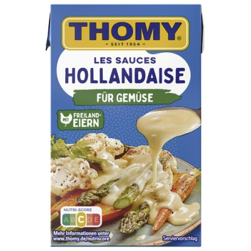 Thomy Les SaucesHollandaise für Gemüse 250ml Thomy Les SaucesHollandaise für Gemüse 250ml
