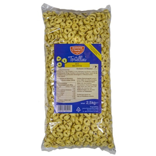 Tortellini mit Käsefüllung 2,5kg Tortellini mit Käsefüllung 2,5kg