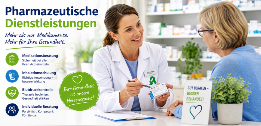 Die Apoland Apotheke bietet Ihnen kompetente Beratung für mehr Sicherheit bei der Arzneimitteltherapie an