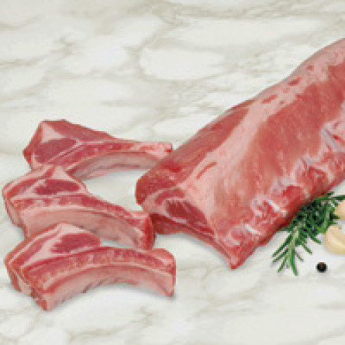 Schweinekotelettrippen frisch ca.530g Schweinekotelettrippen frisch ca.530g