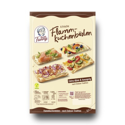 Tante Fanny frische Flammkuchenböden 4x85g Tante Fanny frische Flammkuchenböden 4x85g
