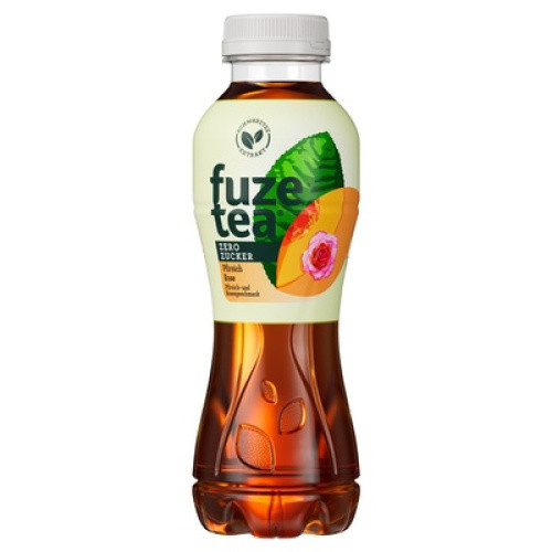 Fuze Tea Pfirsich-Rose Zero 0,4l Fuze Tea Pfirsich-Rose Zero 0,4l
