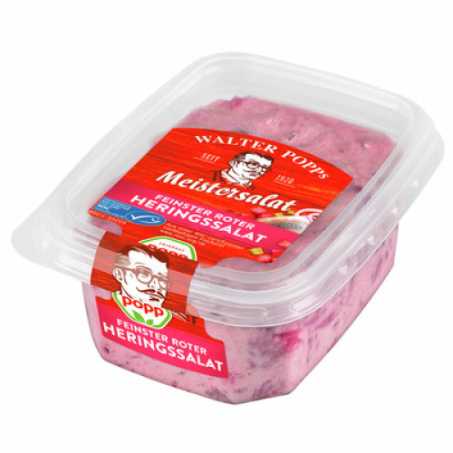 Feiner Heringssalat rot frisch 200g Feiner Heringssalat rot frisch 200g