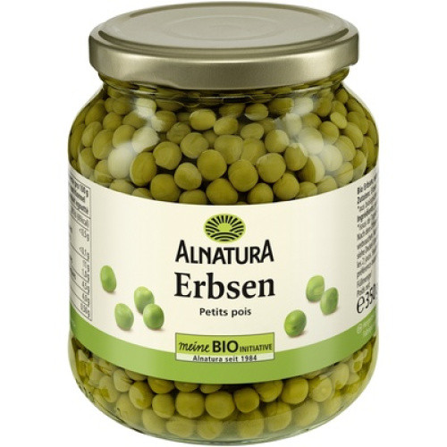 Bio Erbsen extra fein vegan 350g Bio Erbsen extra fein vegan 350g