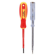 Spannungsprüfer und Elektroschraubenzieher Spannungsprüfer und Elektroschraubenzieher