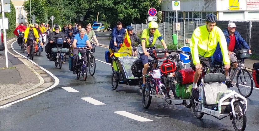 Route führt von Willingen über den Kreis Mettmann bis Tihange und Liège Route führt von Willingen über den Kreis Mettmann bis Tihange und Liège
