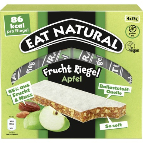 Eat Natural Frucht-Riegel Apfel 4x25g Eat Natural Frucht-Riegel Apfel 4x25g