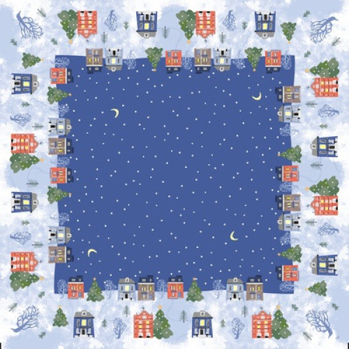 Dunicel Tischdecke 84x84cm Winter Wonders 1St Dunicel Tischdecke 84x84cm Winter Wonders 1St