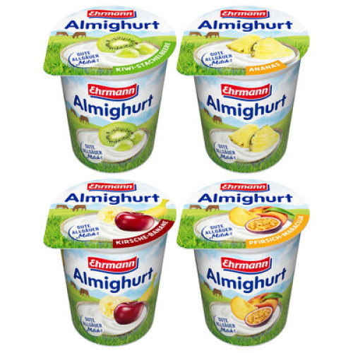 Almighurt Sortiment 2 3,8% frisch 150g Almighurt Sortiment 2 3,8% frisch 150g