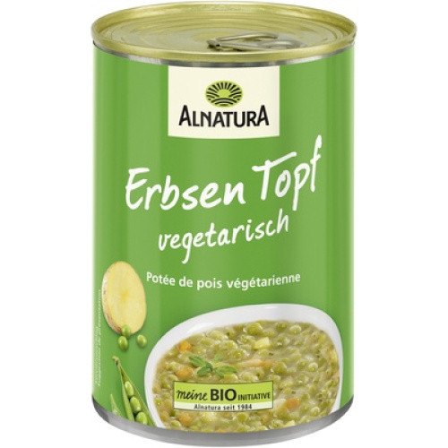 Bio Erbseneintopf vegan 400g Bio Erbseneintopf vegan 400g