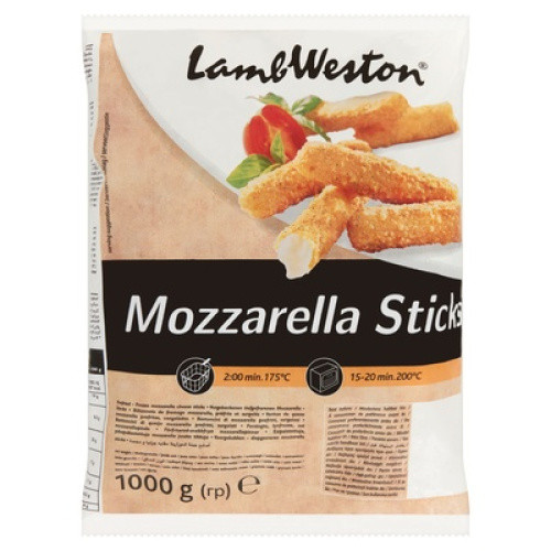 Mozzarella Sticks TK 1kg Mozzarella Sticks TK 1kg