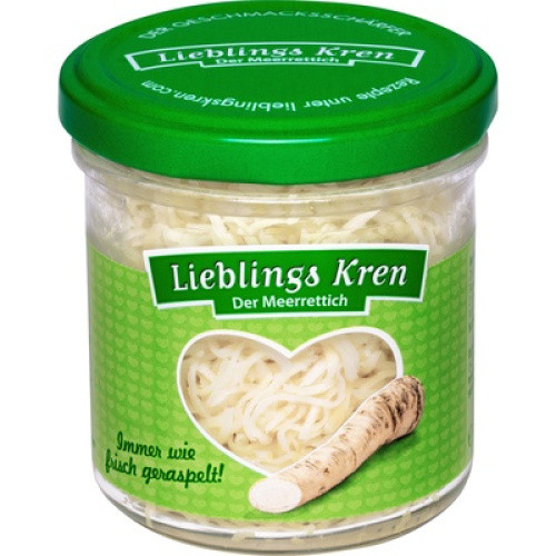 Frischer Meerrettich gerieben 60g Frischer Meerrettich gerieben 60g