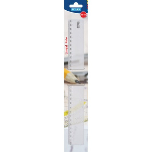 LINEAL 30CM KUNSTSTOFF TRANSP. LINEAL 30CM KUNSTSTOFF TRANSP.