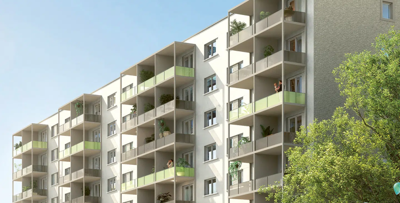 Das Wohnhaus KP812 markiert Auftakt für ein städtisches und nachhaltiges Neubaugebiet 