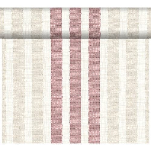 Dunicel Tischläufer Tete à Tête Rigato Bordeaux 0,4x24m 20St Dunicel Tischläufer Tete à Tête Rigato Bordeaux 0,4x24m 20St