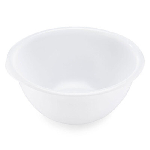 Schüssel aus Kunststoff weiss rund 10,5cm hoch 23cm Durchmesser Inhalt 2 ,5 Liter 1St Schüssel aus Kunststoff weiss rund 10,5cm hoch 23cm Durchmesser Inhalt 2 ,5 Liter 1St