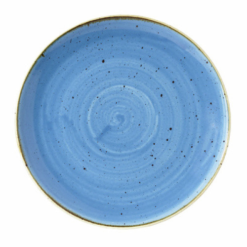 Teller flach coup ´Stonecast´ in cornflower blue, Ø 21,7 cm Teller flach coup ´Stonecast´ in cornflower blue, Ø 21,7 cm