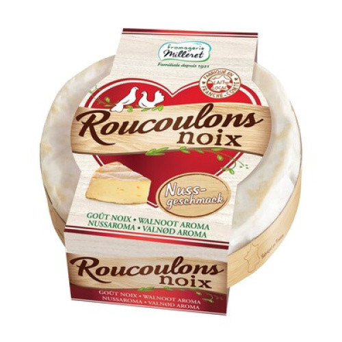 Fromagerie Milleret Roucoulons Noix 55% frisch 125g Fromagerie Milleret Roucoulons Noix 55% frisch 125g