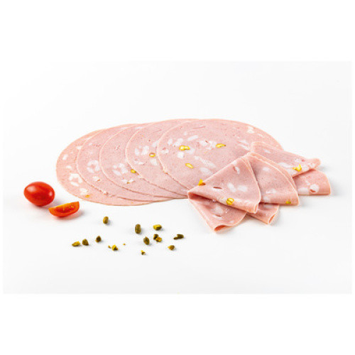 Mortadella mit Pistazie frisch 300g Mortadella mit Pistazie frisch 300g